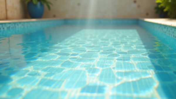 Comment réussir la transformation d'une piscine en mosaïque